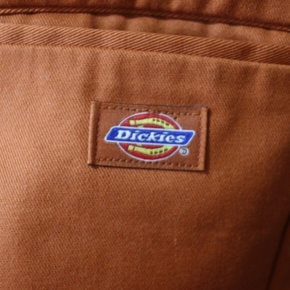 Dickies Vintage Orange Baggy Streetwear Denim Jeans 90s Y2K Hip Hop 44 x 30 - Picture 10 of 13